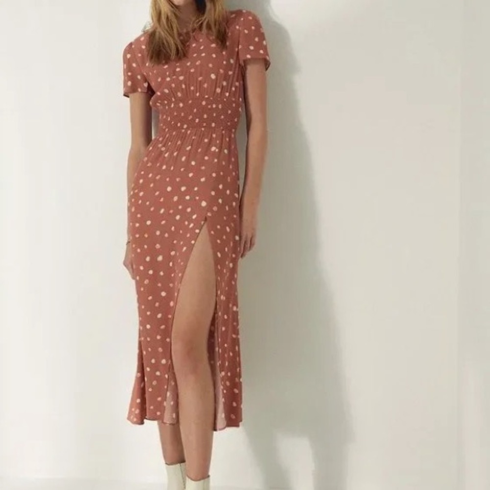 Wilfred Maxime Dress (Polkadot Print)